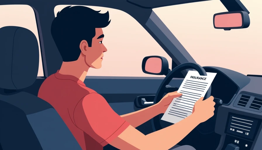 Visual context for car insurance for commuting