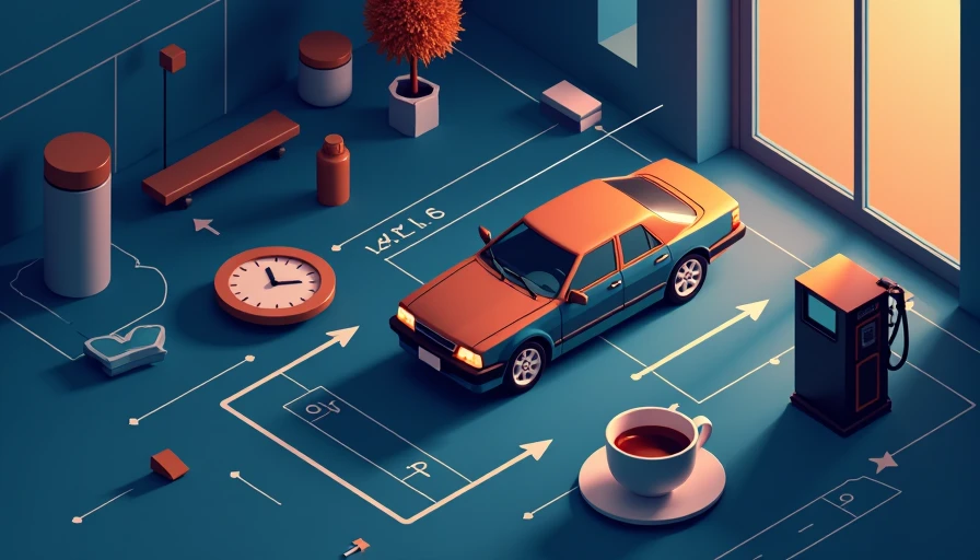 Visual context for best car for long commute