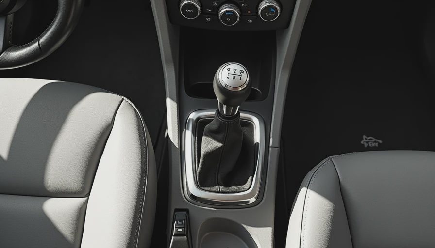 Illustration for how to drive a manual car