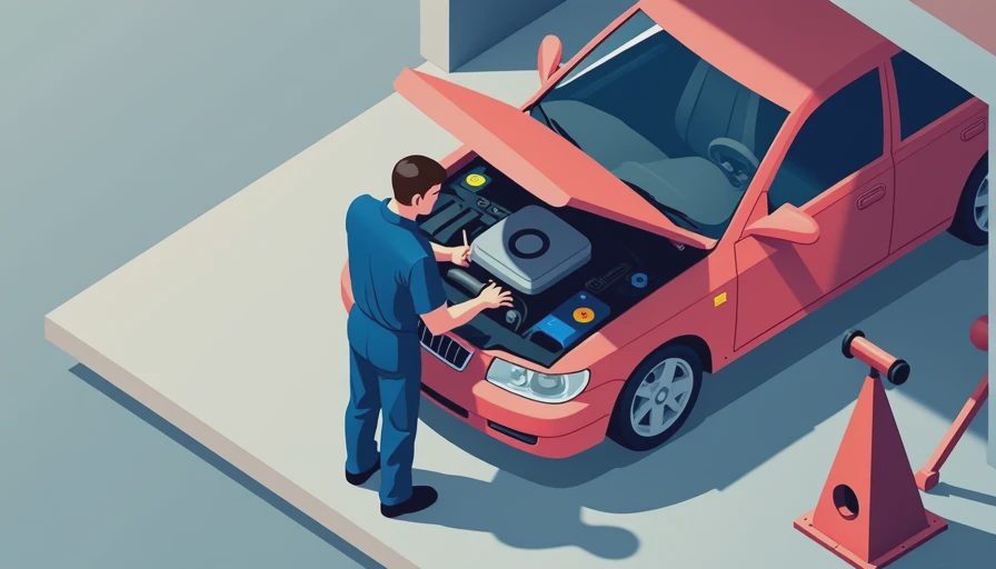 Visual context for how to maintain a car with high mileage